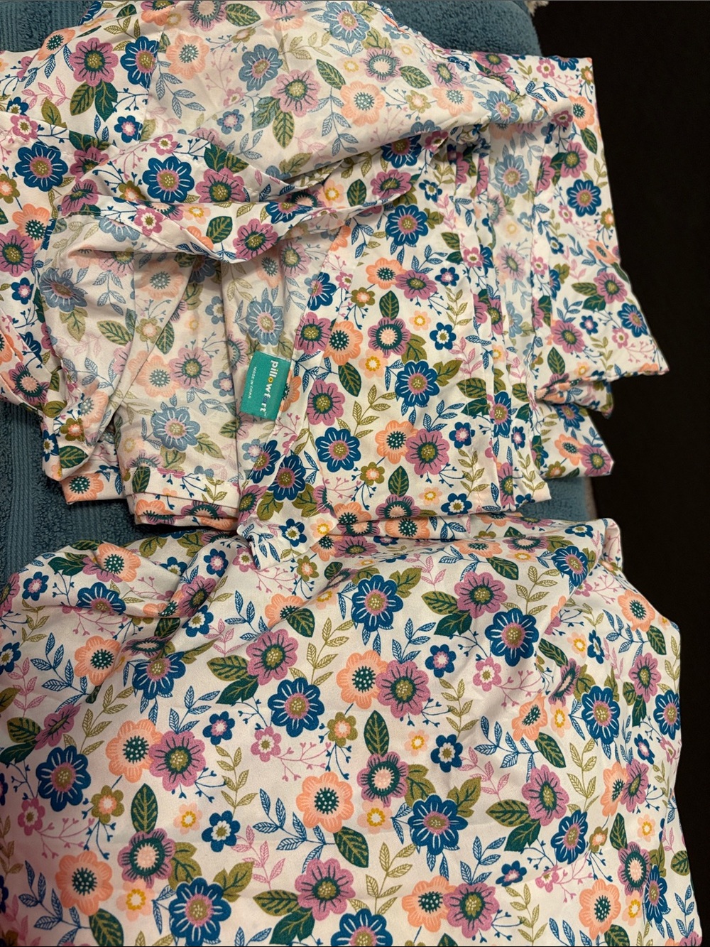 pillow fort twin size sheets set